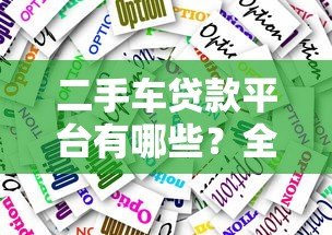 二手车贷款平台有哪些？全面解析主流选择与申请技巧