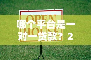 哪个平台是一对一贷款？2023年正规借款渠道推荐