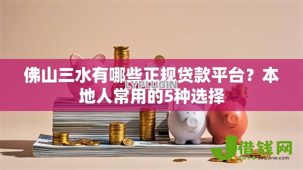 佛山三水有哪些正规贷款平台？本地人常用的5种选择