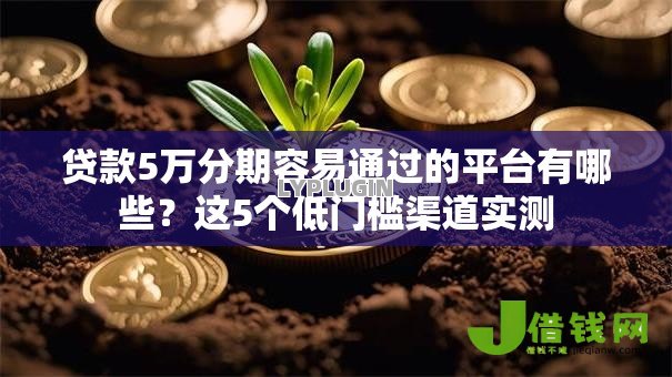 贷款5万分期容易通过的平台有哪些？这5个低门槛渠道实测
