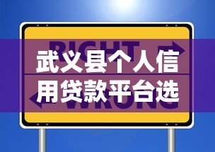 武义县个人信用贷款平台选择指南及注意事项