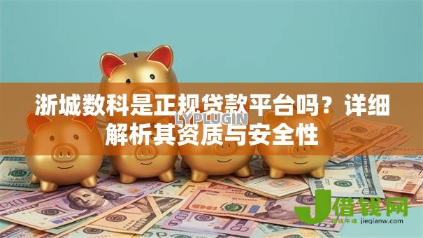 浙城数科是正规贷款平台吗?详细解析其资质与安全性 浙城数科是正规贷款平台吗?详细解析其资质与安全性