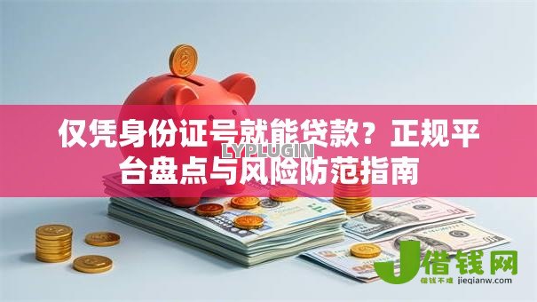 仅凭身份证号就能贷款？正规平台盘点与风险防范指南