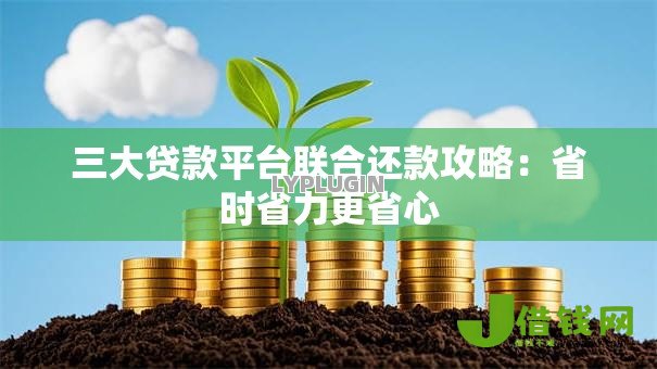 三大贷款平台联合还款攻略:省时省力更省心 三大贷款平台联合还款攻略:省时省力更省心