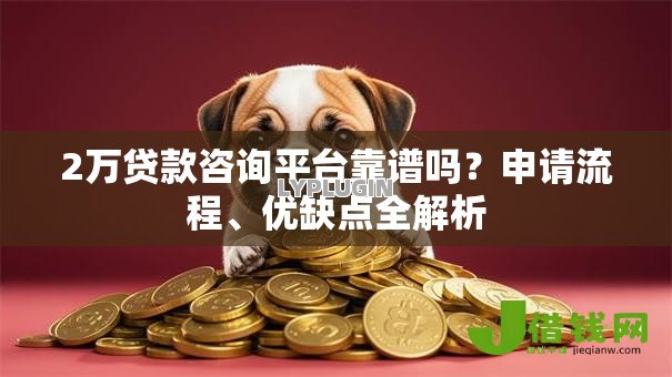 2万贷款咨询平台靠谱吗?申请流程、优缺点全解析 2万贷款咨询平台靠谱吗?申请流程、优缺点全解析