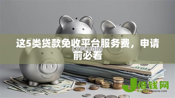 这5类贷款免收平台服务费,申请前必看 这5类贷款免收平台服务费,申请前必看