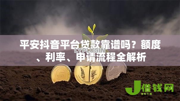 平安抖音平台贷款靠谱吗？额度、利率、申请流程全解析
