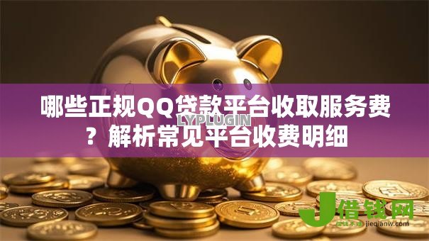 哪些正规QQ贷款平台收取服务费？解析常见平台收费明细