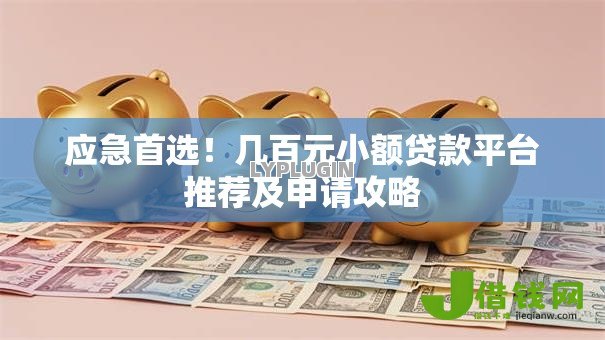 应急首选！几百元小额贷款平台推荐及申请攻略