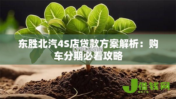 东胜北汽4S店贷款方案解析：购车分期必看攻略
