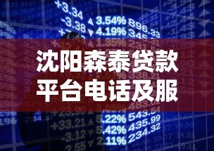 沈阳森泰贷款平台电话及服务指南：快速获取贷款联系方式
