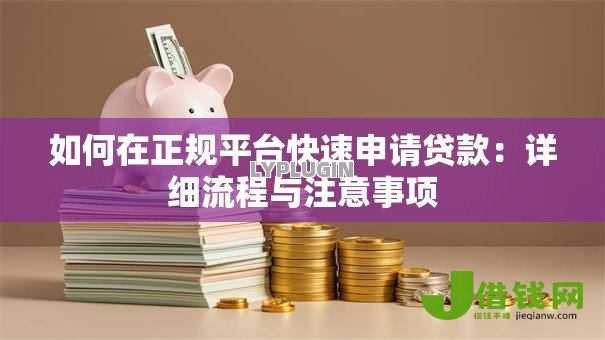 如何在正规平台快速申请贷款:详细流程与注意事项 如何在正规平台快速申请贷款:详细流程与注意事项