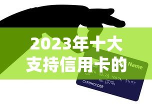 2023年十大支持信用卡的贷款平台推荐：快速借款，正规安全