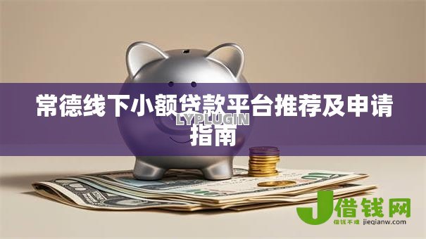 常德线下小额贷款平台推荐及申请指南