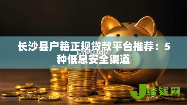 长沙县户籍正规贷款平台推荐:5种低息安全渠道 长沙县户籍正规贷款平台推荐:5种低息安全渠道