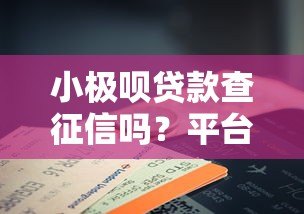 小极呗贷款查征信吗？平台审核规则全解析
