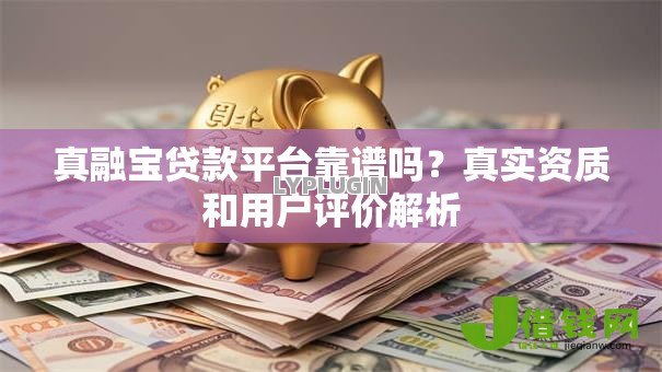 真融宝贷款平台靠谱吗？真实资质和用户评价解析