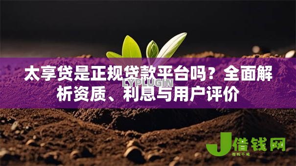 太享贷是正规贷款平台吗？全面解析资质、利息与用户评价