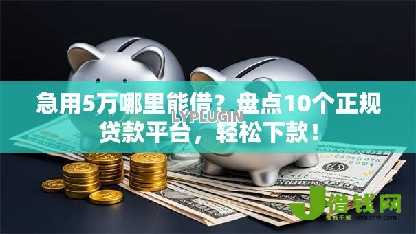 急用5万哪里能借?盘点10个正规贷款平台,轻松下款! 急用5万哪里能借?盘点10个正规贷款平台,轻松下款!