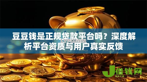 豆豆钱是正规贷款平台吗？深度解析平台资质与用户真实反馈