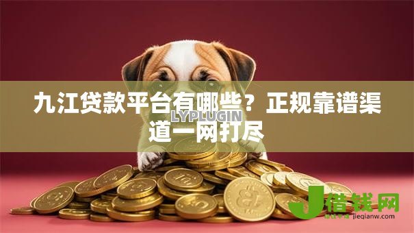九江贷款平台有哪些？正规靠谱渠道一网打尽