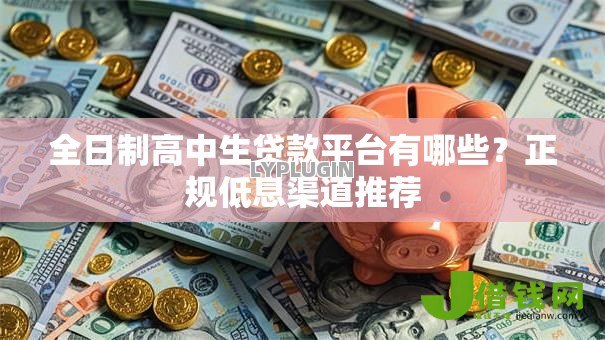 全日制高中生贷款平台有哪些？正规低息渠道推荐