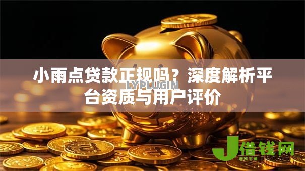 小雨点贷款正规吗?深度解析平台资质与用户评价 小雨点贷款正规吗?深度解析平台资质与用户评价