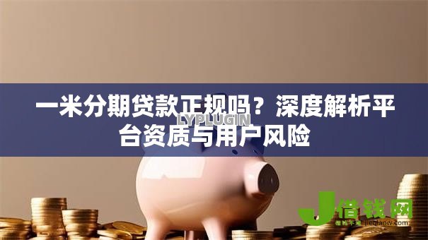 一米分期贷款正规吗？深度解析平台资质与用户风险