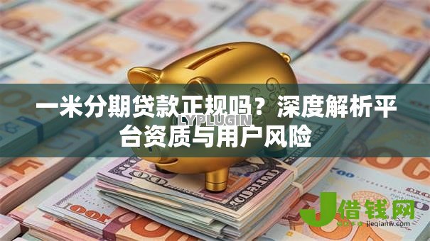 一米分期贷款正规吗？深度解析平台资质与用户风险