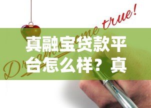 真融宝贷款平台怎么样?真实用户评测与申请攻略 真融宝贷款平台怎么样?真实用户评测与申请攻略