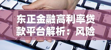 东正金融高利率贷款平台解析：风险与应对策略