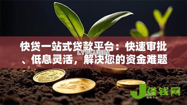 快贷一站式贷款平台:快速审批、低息灵活,解决您的资金难题 快贷一站式贷款平台:快速审批、低息灵活,解决您的资金难题