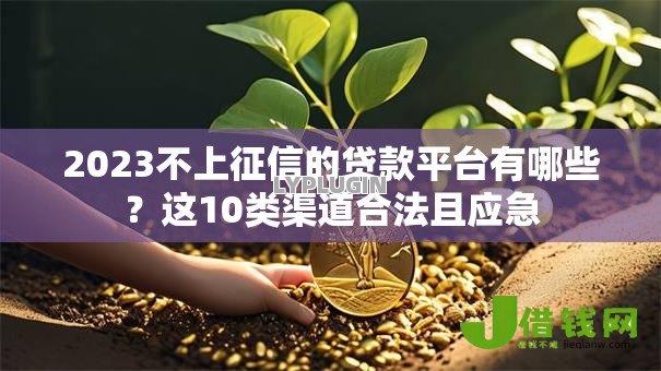 2023不上征信的贷款平台有哪些?这10类渠道合法且应急 2023不上征信的贷款平台有哪些?这10类渠道合法且应急