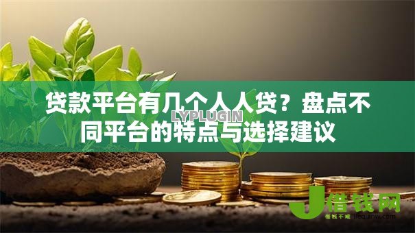 贷款平台有几个人人贷？盘点不同平台的特点与选择建议