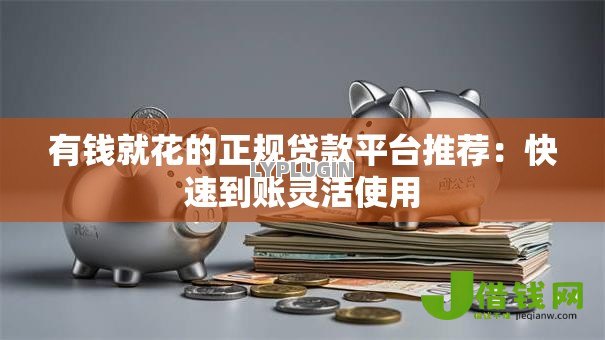 有钱就花的正规贷款平台推荐：快速到账灵活使用
