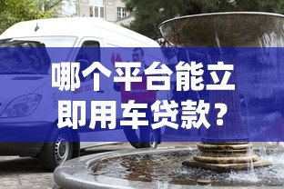 哪个平台能立即用车贷款？快速审批的5大平台推荐