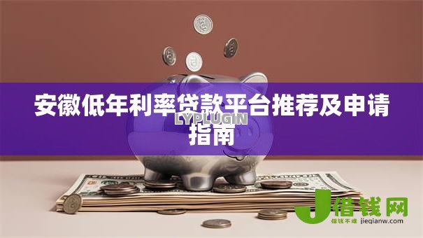 安徽低年利率贷款平台推荐及申请指南