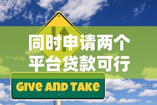 同时申请两个平台贷款可行吗?风险与注意事项解析 同时申请两个平台贷款可行吗?风险与注意事项解析
