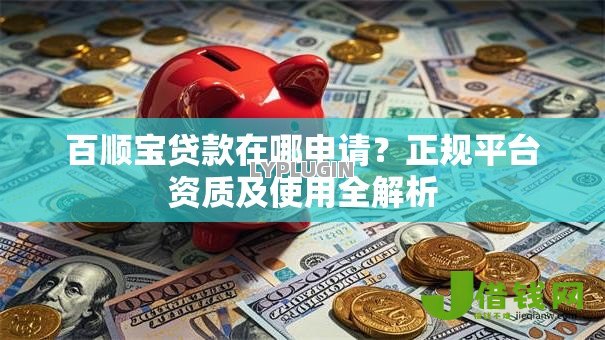 百顺宝贷款在哪申请?正规平台资质及使用全解析 百顺宝贷款在哪申请?正规平台资质及使用全解析