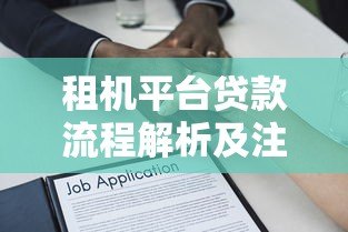 租机平台贷款流程解析及注意事项