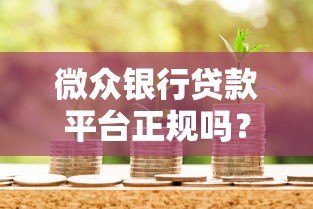 微众银行贷款平台正规吗?深度解析资质与安全性 微众银行贷款平台正规吗?深度解析资质与安全性