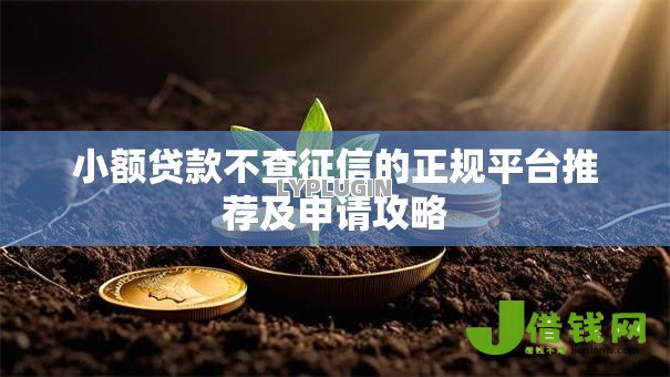 小额贷款不查征信的正规平台推荐及申请攻略