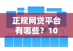 正规网贷平台有哪些?10大靠谱借款渠道推荐 正规网贷平台有哪些?10大靠谱借款渠道推荐