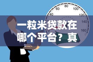一粒米贷款在哪个平台？真实渠道解析及使用指南