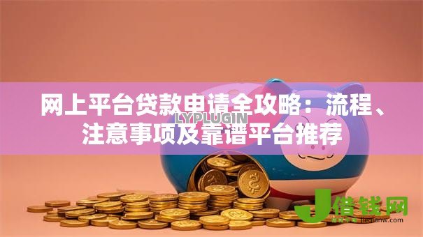 网上平台贷款申请全攻略：流程、注意事项及靠谱平台推荐