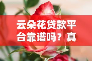 云朵花贷款平台靠谱吗？真实用户评测+正规性分析