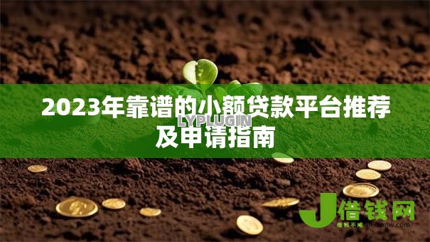 2023年靠谱的小额贷款平台推荐及申请指南