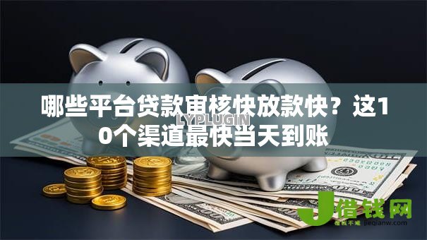 哪些平台贷款审核快放款快？这10个渠道最快当天到账
