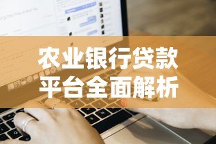 农业银行贷款平台全面解析：优势、流程与用户评价