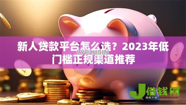 新人贷款平台怎么选？2023年低门槛正规渠道推荐